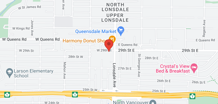 map of 401 121 W 29TH STREET